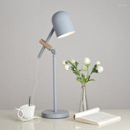 Table Lamps Study Decoration Led Eye Protection Desk Lamp Bedroom Bedside Warm Lighting