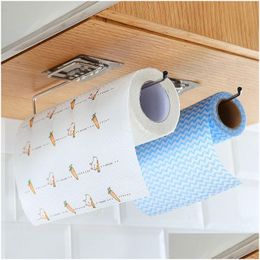 Storage Holders Racks Hanging Toilet Paper Holder Roll Papers Bathroom Towel Rack Stand Home Kitchen Stands H1 Drop Delivery Garde Dhuhg