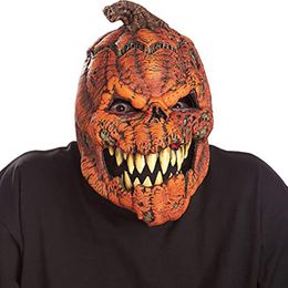 Horror pumpkin head mask halloween high-quality horror novel fun horror dance party haunted house238M