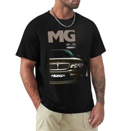 Men's Tank Tops MG ZR / ZS T-Shirt Tees Customised T Shirts Blank Mens White