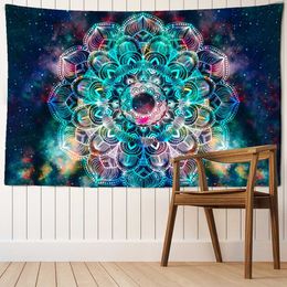 Tapestries Dome Cameras Indian Mandala Tapestry Wall Hanging Sandy Beach Throw Rug Blanket Camping Tent Travel Mattress Bohemian Sleeping Pad Tapestries