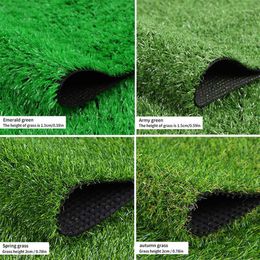 Decorative Flowers 100cmx100cm Artificial Turf Carpet Fake Grass Mat Landscape DIY Golf Course Crafts Outdoor Garden Floor Decorat2646
