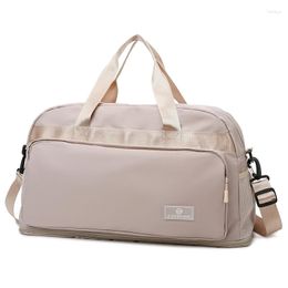 Duffel Bags Travel Luggage Large-capacity Dry-wet Separation Exercise Fitness Handbag Leisure Yoga Training Package