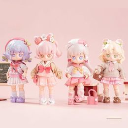 Blind box Genuine Nine Wood Sundry Club Sugar Na Pink Early Summer Jk Series Blind Box Joint Can Move Cute Doll Hand 230714