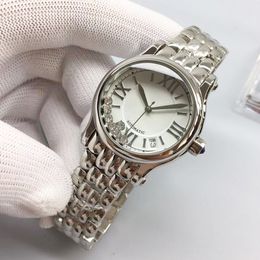Women s Watches Exquisite 36mm Watch Flow 7 Diamond Fashion quartz watch for women 230714