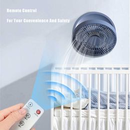 Electric Fans New USB Charging Folding Portable Fan Desktop Mini Fan Control Home Camping Conditioner Fans