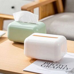 Tissue Boxes Napkins Luxury Desktop Tissue Box Waterproofnapkin Holder Anti-slip Tissue Container for Office Kitchen Car Tissue Holder R230715