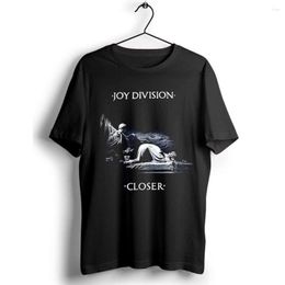 Men's T Shirts Joy Division Classic Closer Cotton Unisex Pure Shirt Men Casual Short Sleeve Tees Tops Drop
