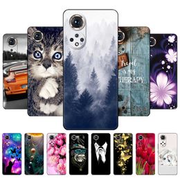 For Honour 50 Case Pro Silicon Phone Back Cover Huawei Nova 9 Nova9 Honor50 50Pro Black Tpu Case