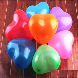 Party Decoration Fashion Colorf Air Balloons Eco Friendly Latex Airballoon Heart Shape Balloon Decorations 9Yzb B Drop Delivery Home Dhct2