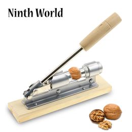 Fruit Vegetable Tools Manual Stainless Steel Nut Cracker Mechanical Sheller Walnut Nutcracker Fast Opener Kitchen Tools Fruits And Vegetables 230714