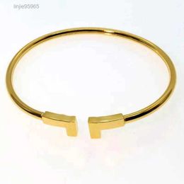 Tennis Bracelet 18k Designer t Shaped Womens Gold Mens Nail Bracelets for Women Bracelet11111