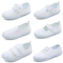 Sneakers Kids Children Casual White Canvas Shoes Toddle Girl Breathable non slip wear resistant sweat absorbing Boys Four Seasons 230714