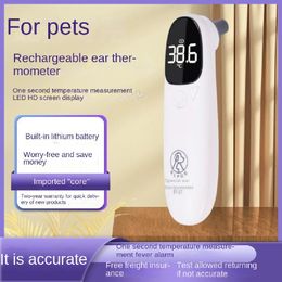 Other Dog Supplies 1PCS Professional Pet Cat Ear Thermometer Animal Measuring Non contact Electronic Highly Accurate Home Clinic 230715