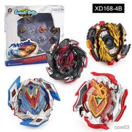 4D Beyblades TOUPIE BURST BEYBLADE SPINNING TOP XD168-4B 4 Style with Launcher Grip 4D Launcher Arena Metal Fight Battle R230715