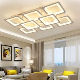 Ceiling Lights Lamp Living Room Simple And Modern 2023 Led Nordic Rectangular Creative Bedroom