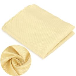 New 200gsm Woven Fabric1100 Dtex Durable Plain Colour Yellow Aramid Fibre Cloth Mayitr DIY Sewing Crafts 100cm 30cm220v