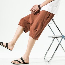 Men's Shorts Simple Summer Wide Leg Thin Teenager Casual Beach Short Sweatpants Breathable Sportwear