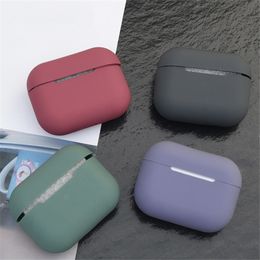 Silicone Case for Airpods Pro Wireless Earphones Charging Case Protect Cover Funda for Air Pods Pro Shockproof Capa Shell Accessories