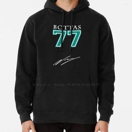 Men's Hoodies Valtteri Bottas Signature-2023 Hoodie Sweater 6xl Cotton World Team Formula Car 2023 F 1 Racing