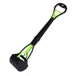 kennels pens N58C Durable Spring Long Handle Pet Pooper Scooper for Dogs and Cats with High Strength Material Easy to Use Grass Dirt Pick 230715