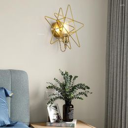 Wall Lamp Modern LED For All Copper Corridor Sconces Light Fixtures Living Room Decoration Home Indoor Lighting