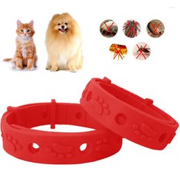 Dog Collars Dogs Collar Small Adjustable Sizes Environmental Protection Material Cute Effective Removal Of Fleas Lice Mites