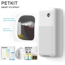 Other Cat Supplies PETKIT MAX Litter Box Cleaning Accessoriess Original Smart K3 Spray Odour Eliminator N50 Toilet Control Air 230715