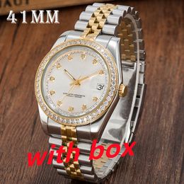 New 2813 Top Mens 41mm lady 36mm Mechanical SS Automatic Movement Watch Sports Self-wind Watches men designer Wristwatches