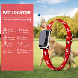 Other Dog Supplies Mini Pets GPS AGPS LBS Wifi Tracker Real time Tracking Collar Cat Find Device Bell Rings Locator Gps 230715