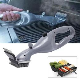 BBQ Tools Accessories Barbecue Grill Cleaning Brush Portable Barbecue Grill Steam Cleaning Tool Steam or Gas Accessories BBQ Tool 230715