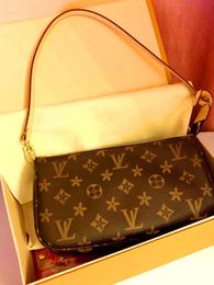 Luis Vintage Lvvl Lvity Lvse women quality bags designer flap crossbody shoulder bag luxuys top handbags purses for woman lady Brown leather messenger bag 5T73