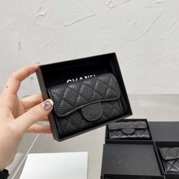 Caviar Wallet Famous Purses Women Wallets Designer Flap Handbags Ladies Coin Purse Clutch Casual Totes Envelope Bags Fashion Bag Classic Cardholder