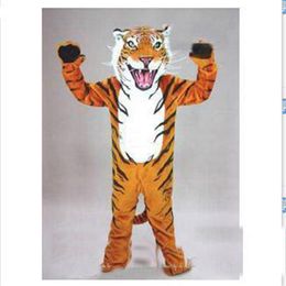 2020 Factory tiger Mascot Costume Adult Size Cartoon Character Carnival Party Outfit Suit Fancy Dress224o