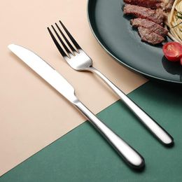 Flatware Sets Stainless Steel Tableware Western Style Steak Knife And Fork Set