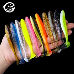 Baits Lures 50 Pcs/Lot 7cm 10cm Soft Lure Shad Wobbler Silicone Bait Sea Worm Swimbait Streamer Silicone Lure spinnerbait accessories 230715