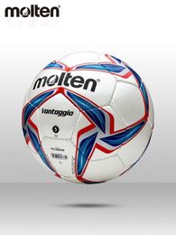 Balls Molten football No 5 student special hand sewn match wear resistant soccer bola de futebol ball 230715