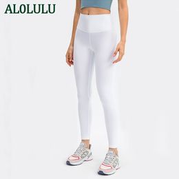AL0LULU Yoga pants women's high waist buttock lifting running tight sports fitness pants leggings