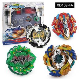 4D Beyblades TOUPIE BURST BEYBLADE SPINNING TOP XD168-4C Grip 4D Launcher Arena Metal Fight Battle Classic Toys