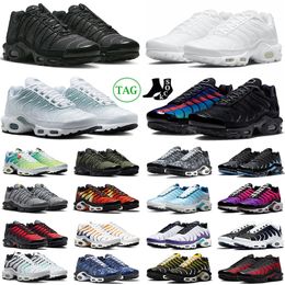 2024 tn terascape plus running shoes men tns Utility Clean White Black Reflective Olive Black Unity Green Gradient Oreo mens womens outdoor trainers sports sneakers