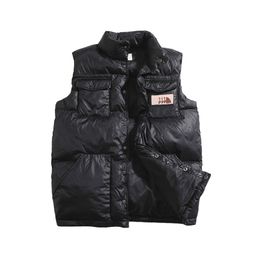 Men's Vest Down Cotton Waistcoat Womens formal Sleeveless pocket down Jacket Autumn Winter Fashion Coats thick Vests for Keep Warm puffer Outerwear