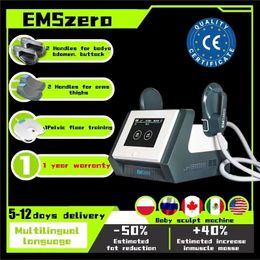 2023 Hot Selling EMS Machine RF DLS-EMSLIM Neo Body Shaping Machine Electromagnetic Muscle Stimulation Slimming 14 Tesla Fat Reducing and Shaping Beauty Instrument