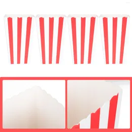 Dinnerware Sets 24 Pcs Box Paper Candy Containers Party Snack Bucket Portable Popcorn Movie Night Fried