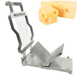 Cheese Tools Food Grade Wire Cutting Slicer Cutter Kitchen Aluminium Board with Stainless Steel Included 230714