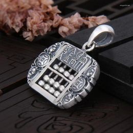 Pendant Necklaces RD Trendy Handmade Wishful Abacus Female Retro Chinese Style Fashion Creative Accessories