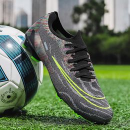 Dress Shoes Haaland Chuteira Society Soccer Shoes Cleats Wholesale Outdoor Wear resistant Studded Football Boots Futsal Training Sneaker 230714