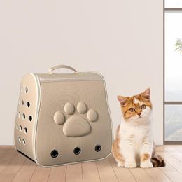 Cat Carriers Backpack Carrier Ventilated Design Handbag Portable Comfort Tote Pet For Camping Outdoor Small Dogs Kitty