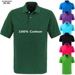 Men's T-Shirts Cotton High Quality Summer Sportswear Shirt New Men's Polo Shirts Solid Mens Shirt Casual Fit Slim Men Clothing Tops XS-5XL L230715