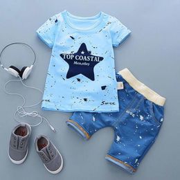 Clothing Sets Cartoon Summer Infant Baby Boy Clothes Set Cotton Kids Boys Fashion born Cloth Suit Outerwear Sport est 230714