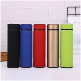 Water Bottles In Stock 500Ml Travel Mug Stainless Steel Tea Infuser Bottle Life Portable With Strainer Coffee Tumbler 34 J2 Drop Del Dhn6Y